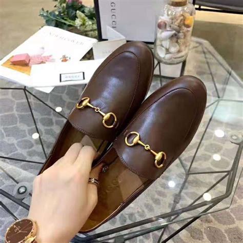 gucci brown loafers|brown gucci loafers women's.